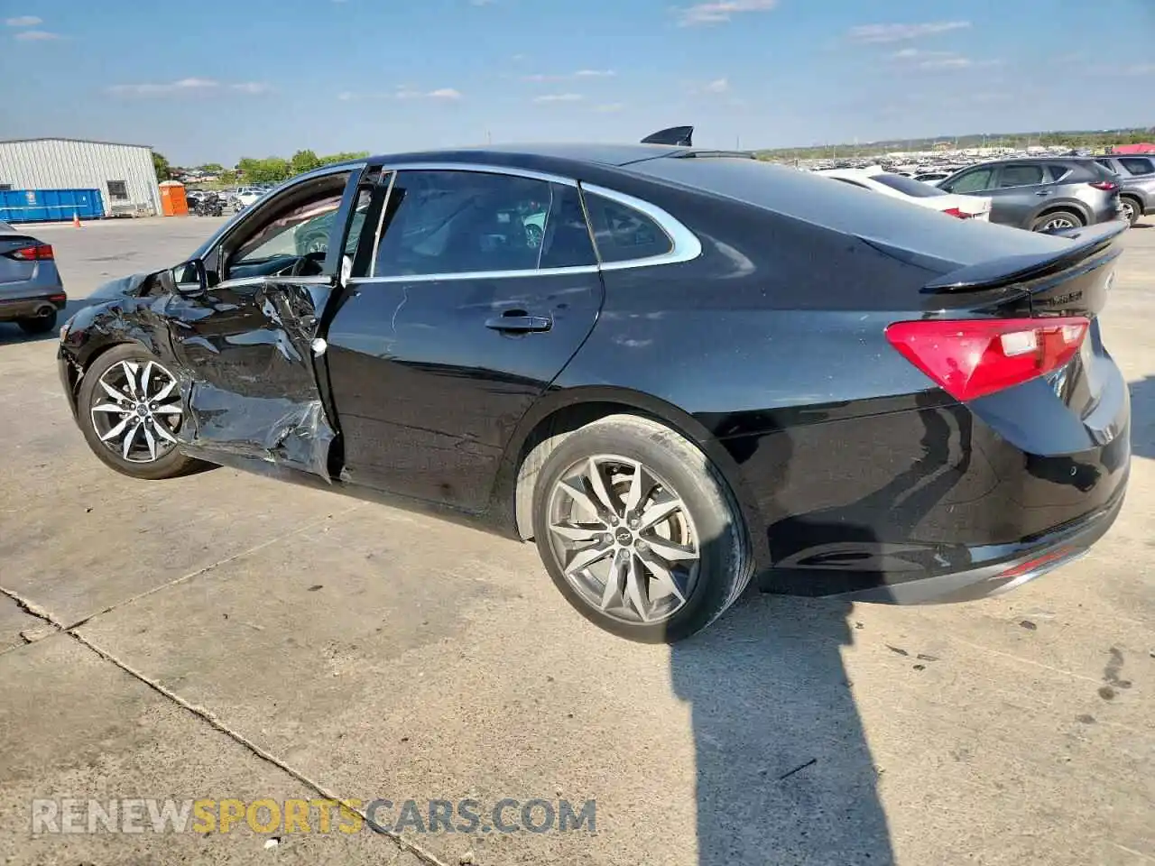 2 Photograph of a damaged car 1G1ZG5ST1MF086213 CHEVROLET MALIBU 2021