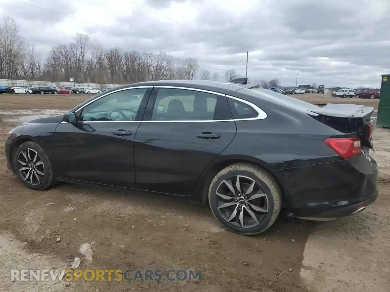 2 Photograph of a damaged car 1G1ZG5ST2MF017949 CHEVROLET MALIBU 2021