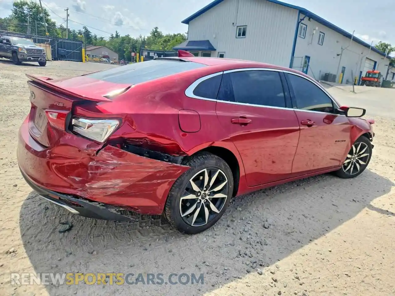 3 Photograph of a damaged car 1G1ZG5ST2MF033097 CHEVROLET MALIBU 2021