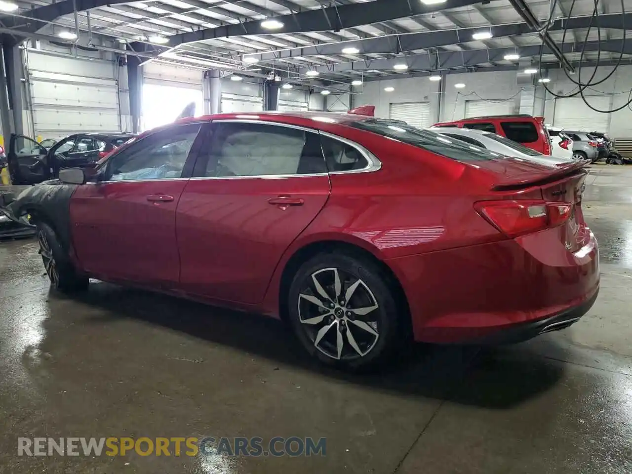 2 Фотография поврежденного автомобиля 1G1ZG5ST2MF052524 CHEVROLET MALIBU 2021