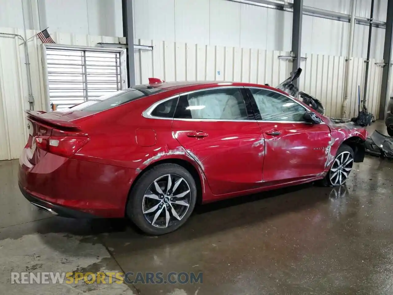 3 Фотография поврежденного автомобиля 1G1ZG5ST2MF052524 CHEVROLET MALIBU 2021