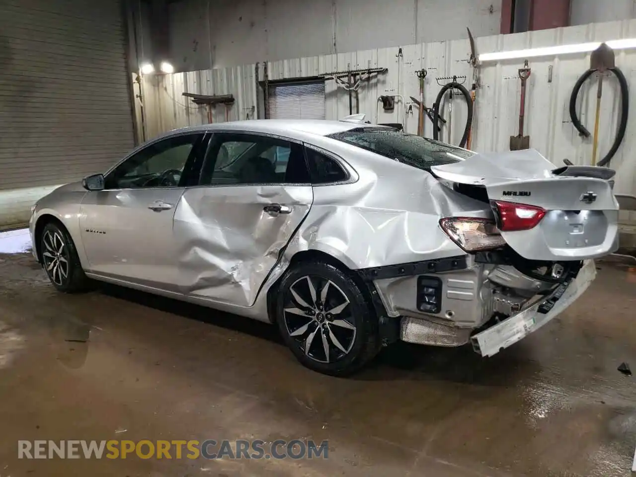 2 fotografías del automóvil dañado 1G1ZG5ST3MF042326 CHEVROLET MALIBU 2021