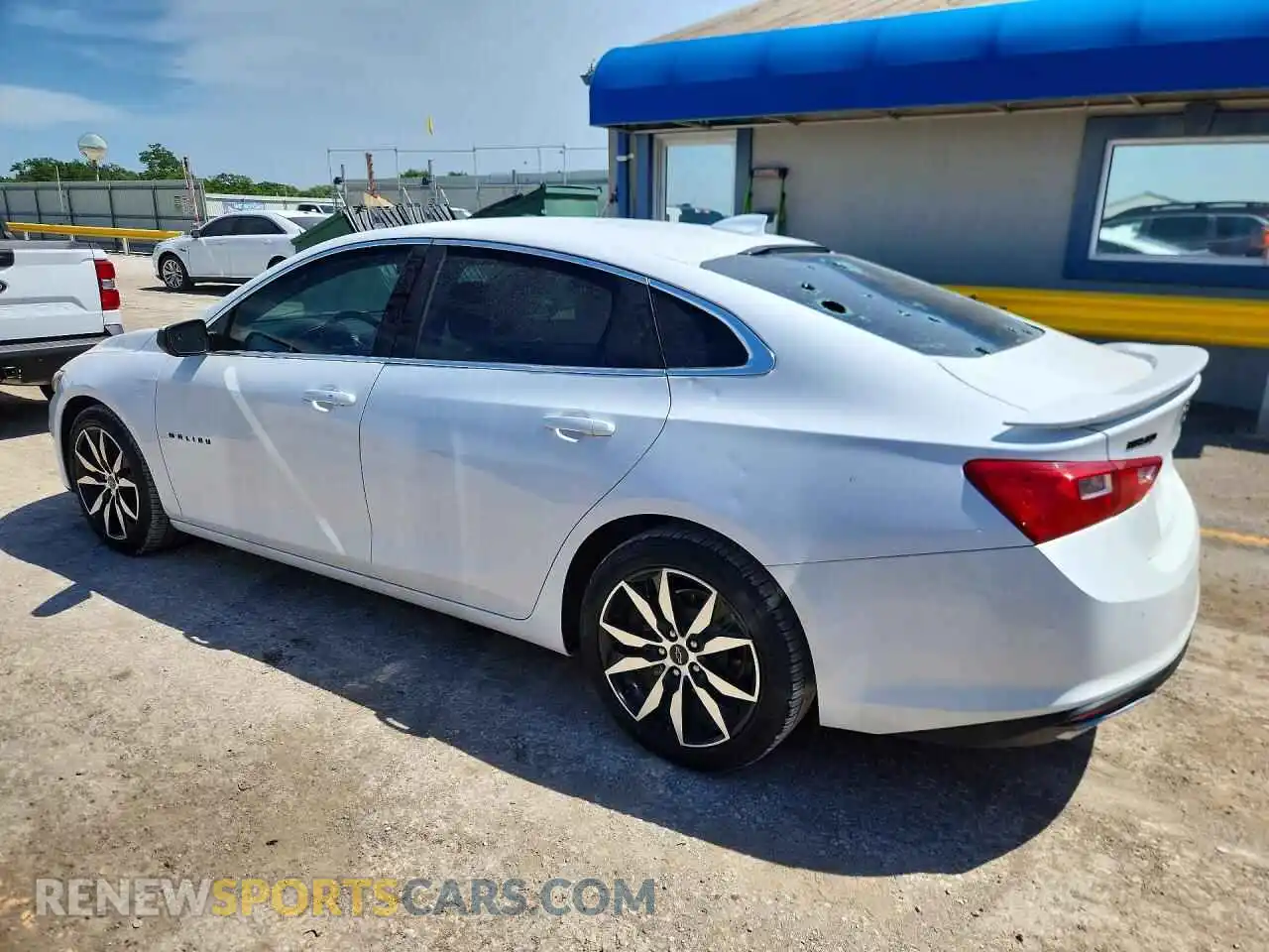 2 fotografías del automóvil dañado 1G1ZG5ST4MF014891 CHEVROLET MALIBU 2021