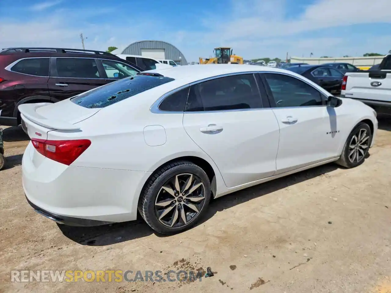 3 fotografías del automóvil dañado 1G1ZG5ST4MF014891 CHEVROLET MALIBU 2021