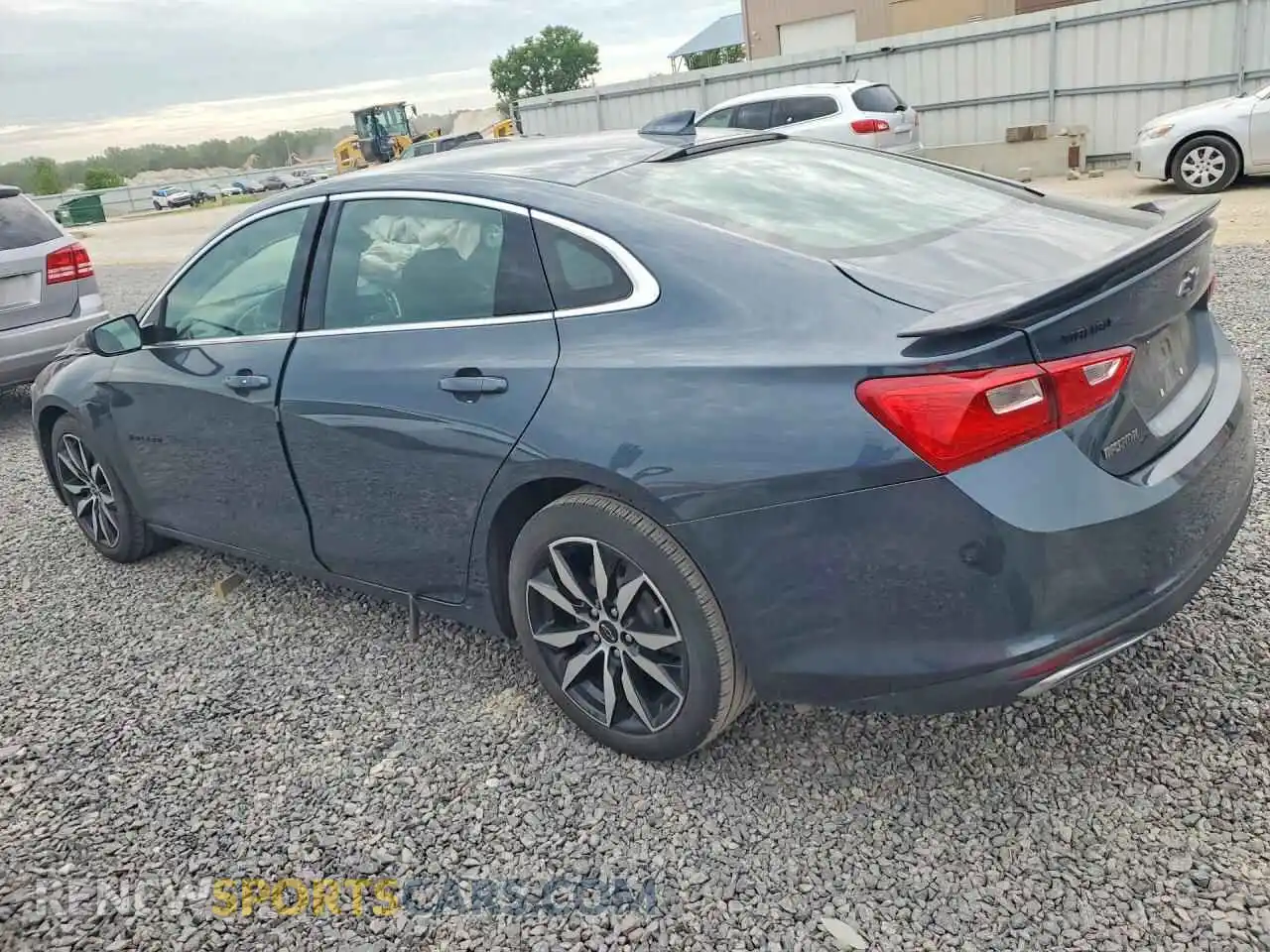 2 Photograph of a damaged car 1G1ZG5ST4MF016382 CHEVROLET MALIBU 2021