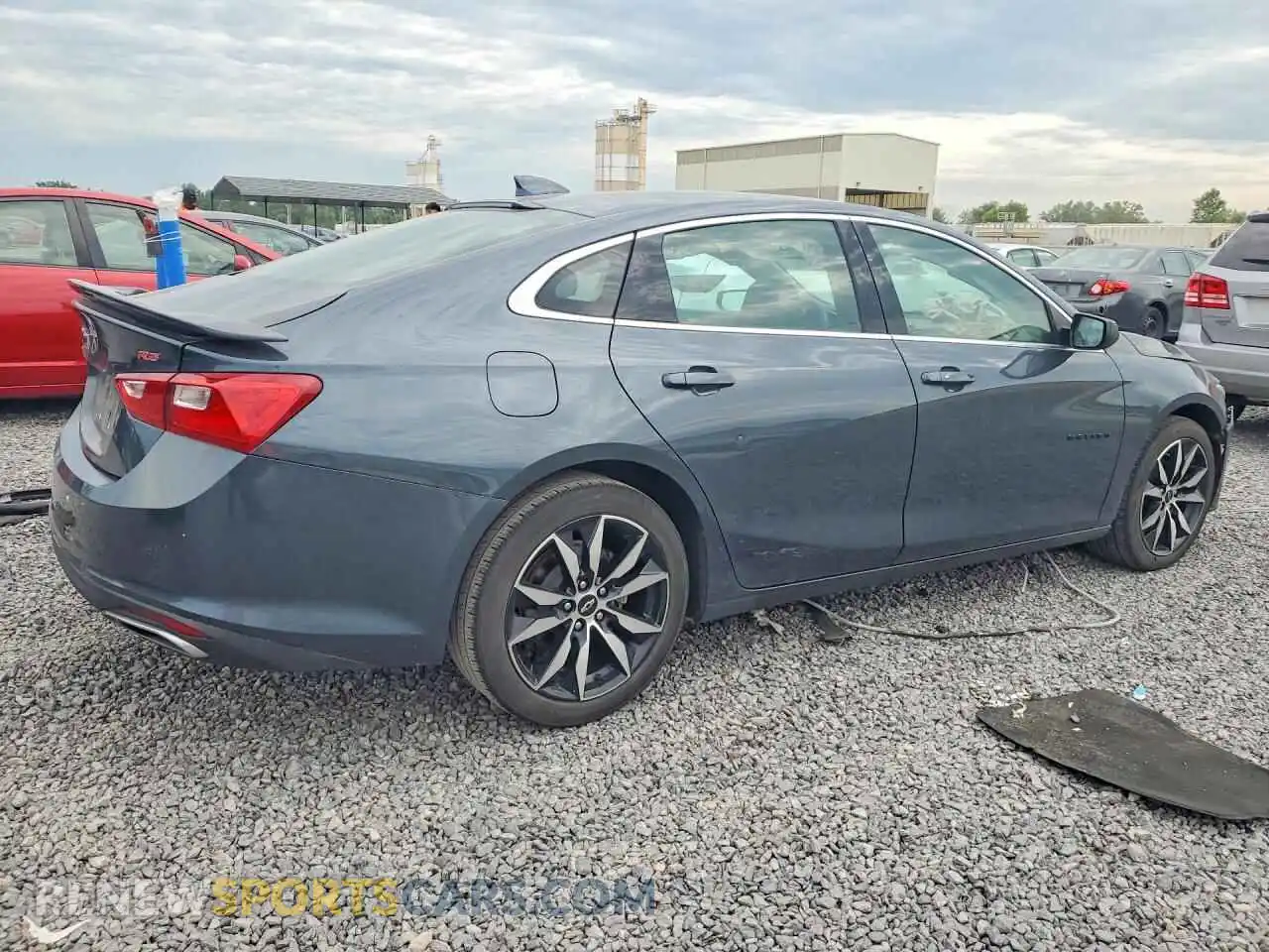 3 Photograph of a damaged car 1G1ZG5ST4MF016382 CHEVROLET MALIBU 2021