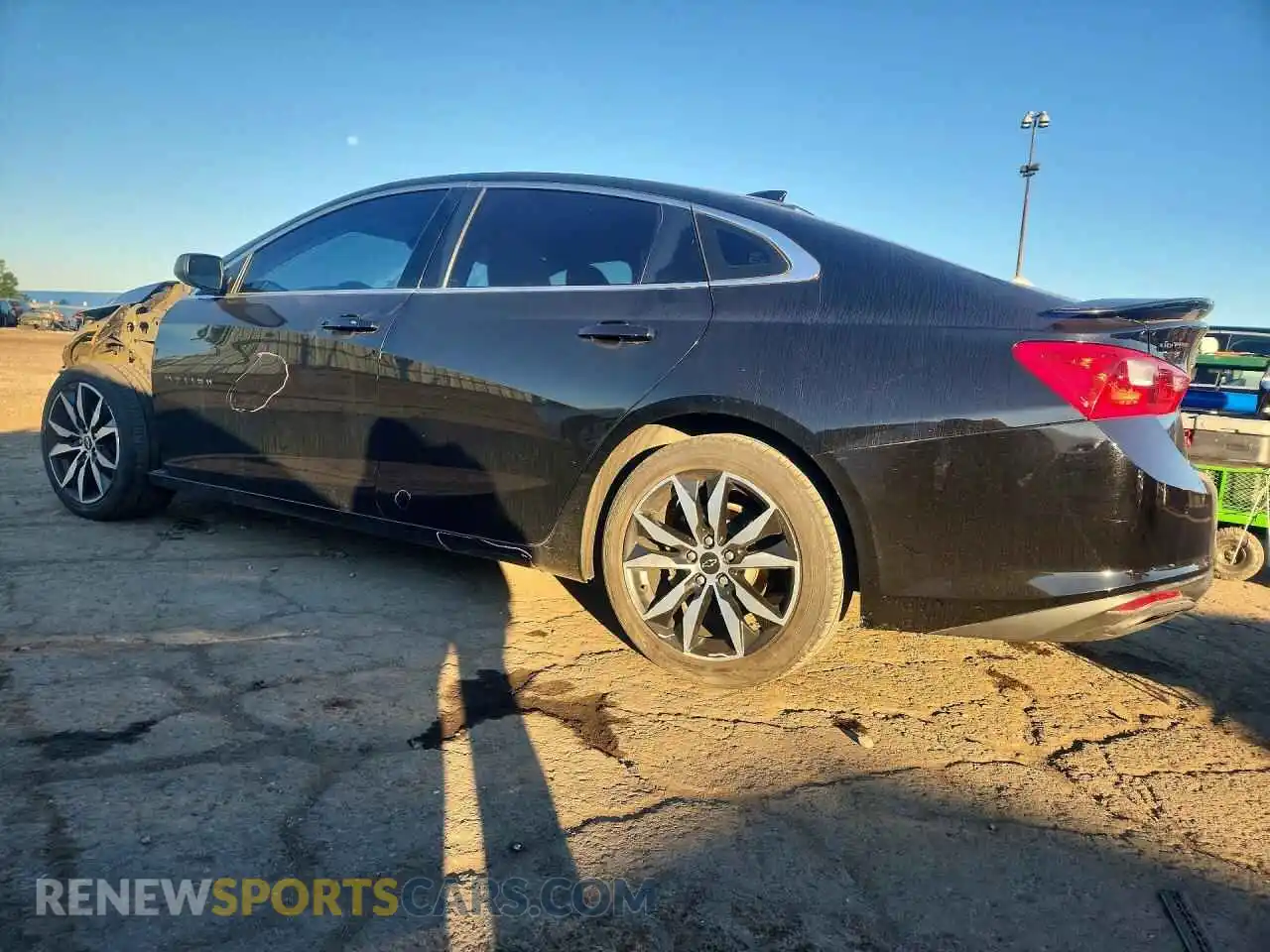 2 Фотография поврежденного автомобиля 1G1ZG5ST4MF034526 CHEVROLET MALIBU 2021