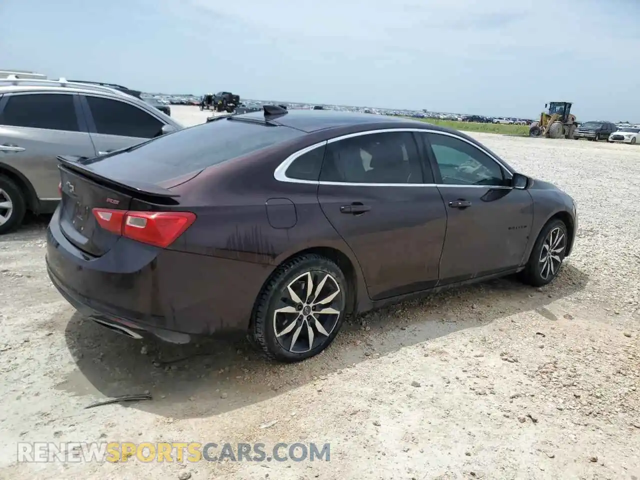 3 Photograph of a damaged car 1G1ZG5ST4MF046286 CHEVROLET MALIBU 2021