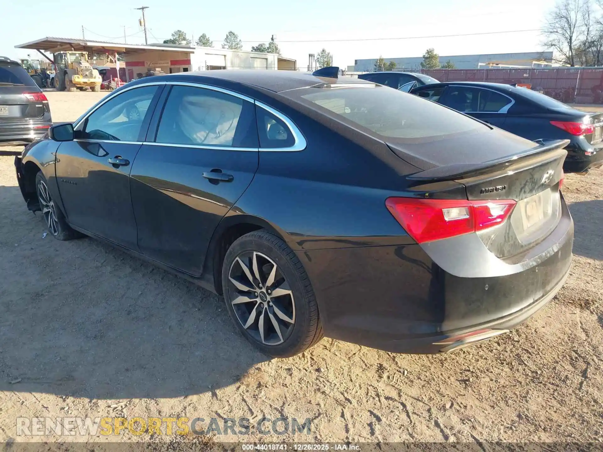 3 Photograph of a damaged car 1G1ZG5ST4MF052203 CHEVROLET MALIBU 2021