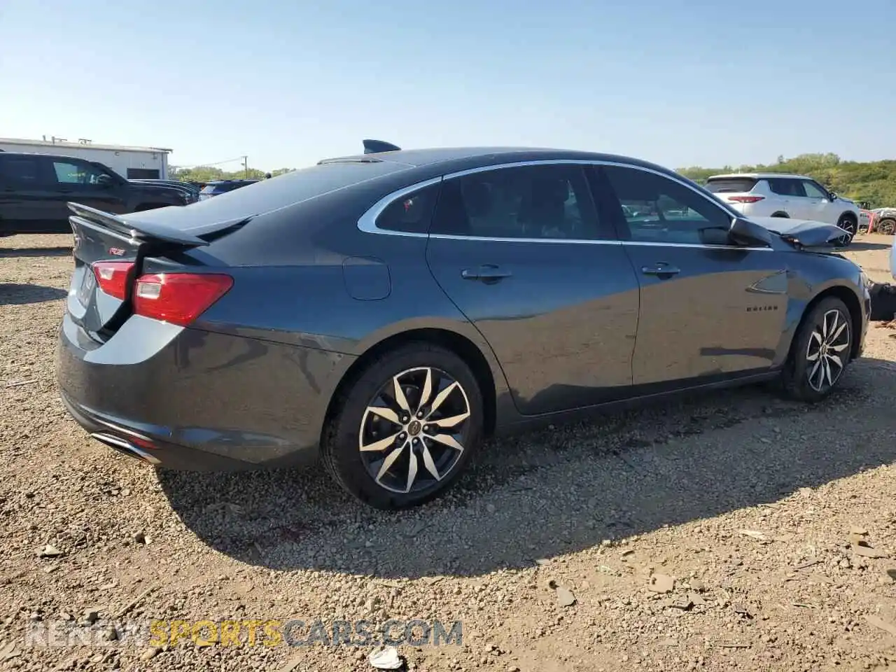 3 Photograph of a damaged car 1G1ZG5ST4MF067333 CHEVROLET MALIBU 2021