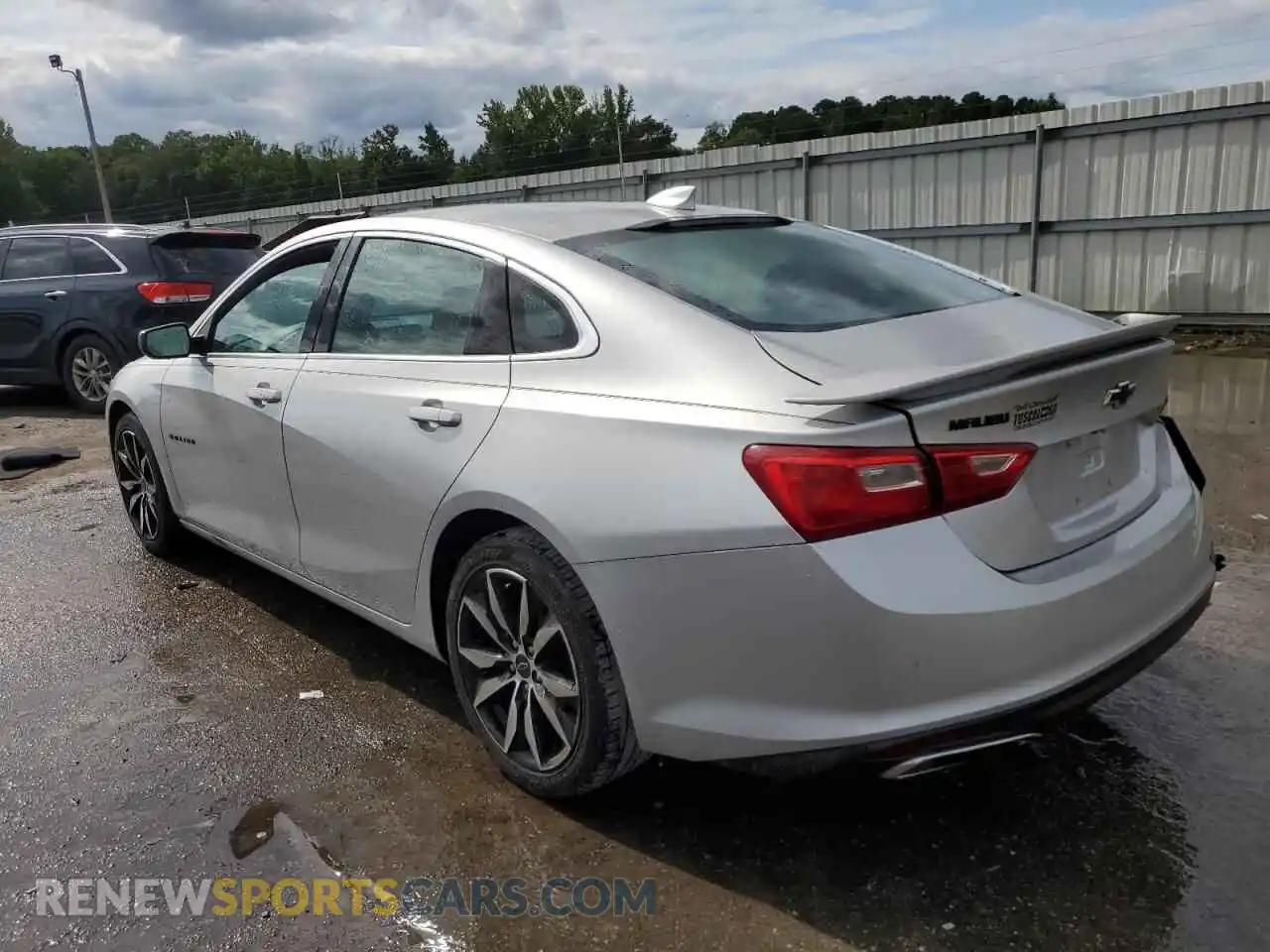 2 Photograph of a damaged car 1G1ZG5ST5MF011319 CHEVROLET MALIBU 2021