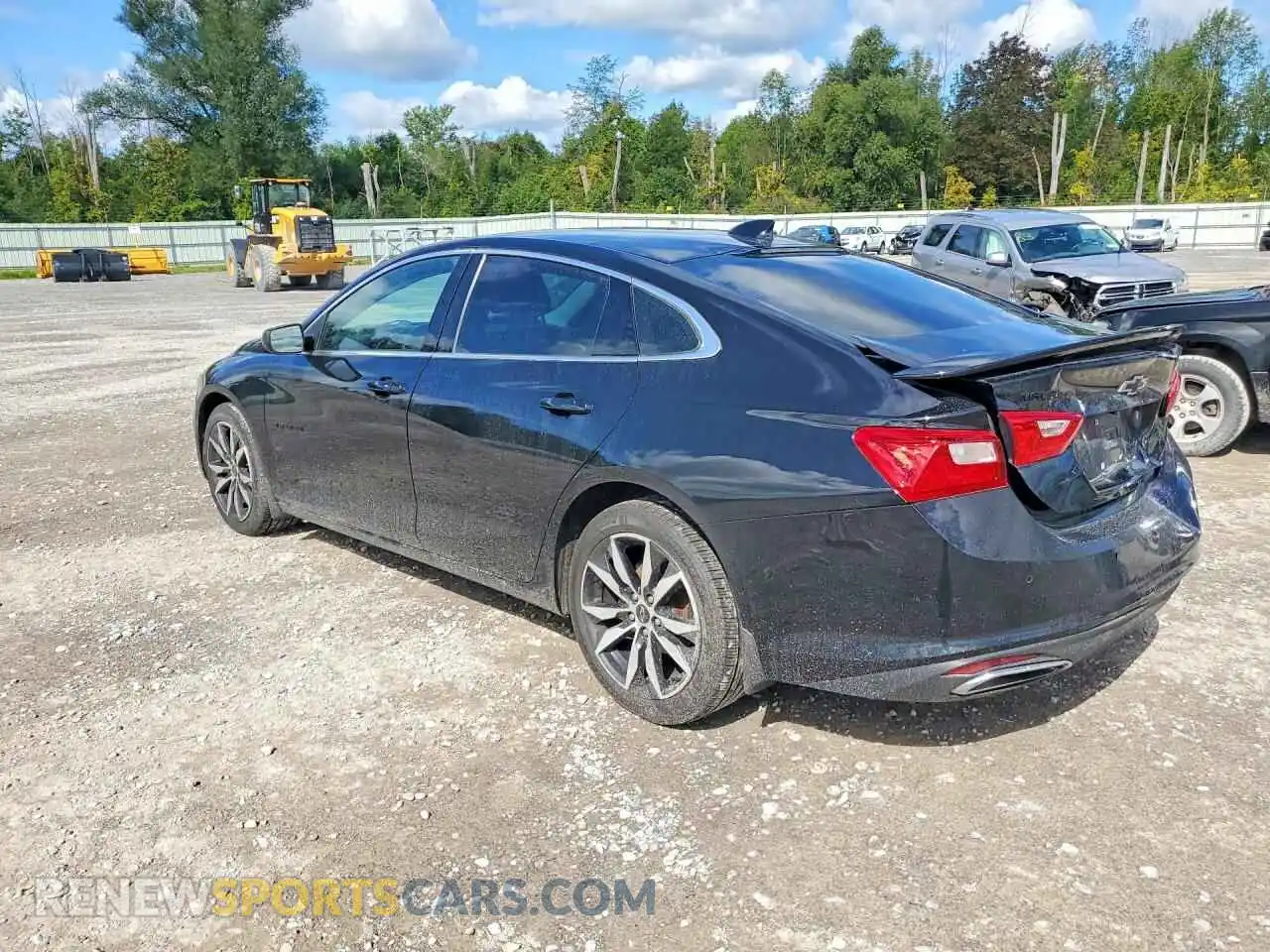 2 Photograph of a damaged car 1G1ZG5ST5MF017721 CHEVROLET MALIBU 2021