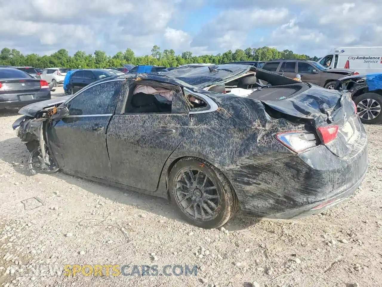 2 Photograph of a damaged car 1G1ZG5ST5MF047530 CHEVROLET MALIBU 2021
