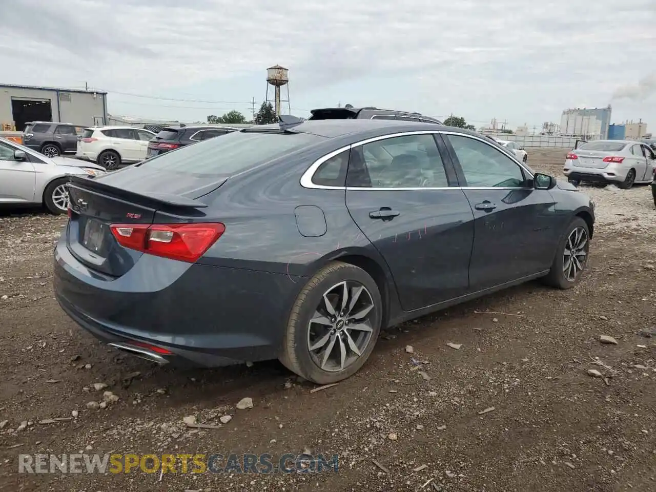 3 Photograph of a damaged car 1G1ZG5ST5MF059273 CHEVROLET MALIBU 2021