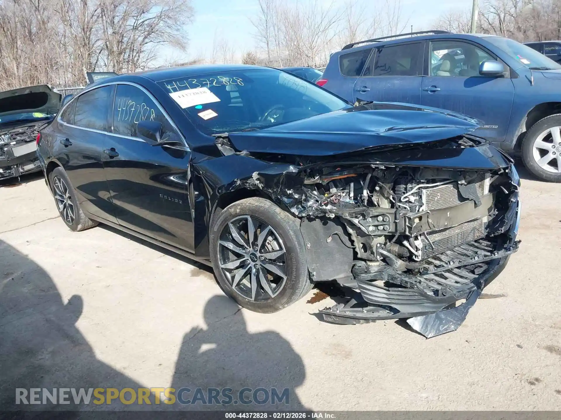 1 Photograph of a damaged car 1G1ZG5ST6MF016996 CHEVROLET MALIBU 2021