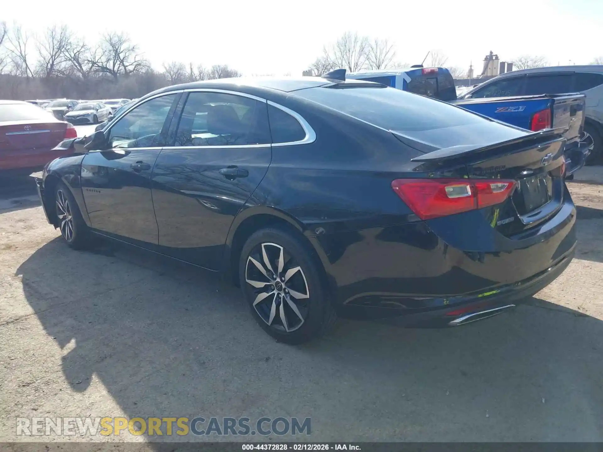 3 Photograph of a damaged car 1G1ZG5ST6MF016996 CHEVROLET MALIBU 2021