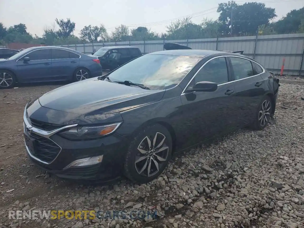 1 Photograph of a damaged car 1G1ZG5ST6MF033653 CHEVROLET MALIBU 2021