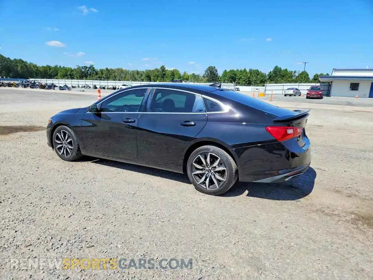 2 Photograph of a damaged car 1G1ZG5ST6MF061422 CHEVROLET MALIBU 2021