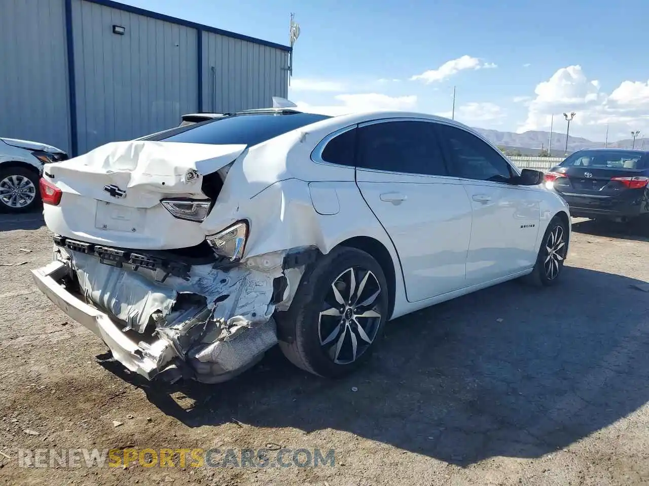 3 fotografías del automóvil dañado 1G1ZG5ST8MF030740 CHEVROLET MALIBU 2021