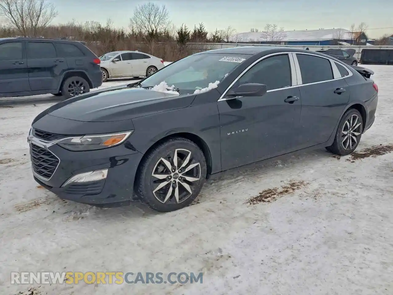 1 Photograph of a damaged car 1G1ZG5ST8MF062491 CHEVROLET MALIBU 2021