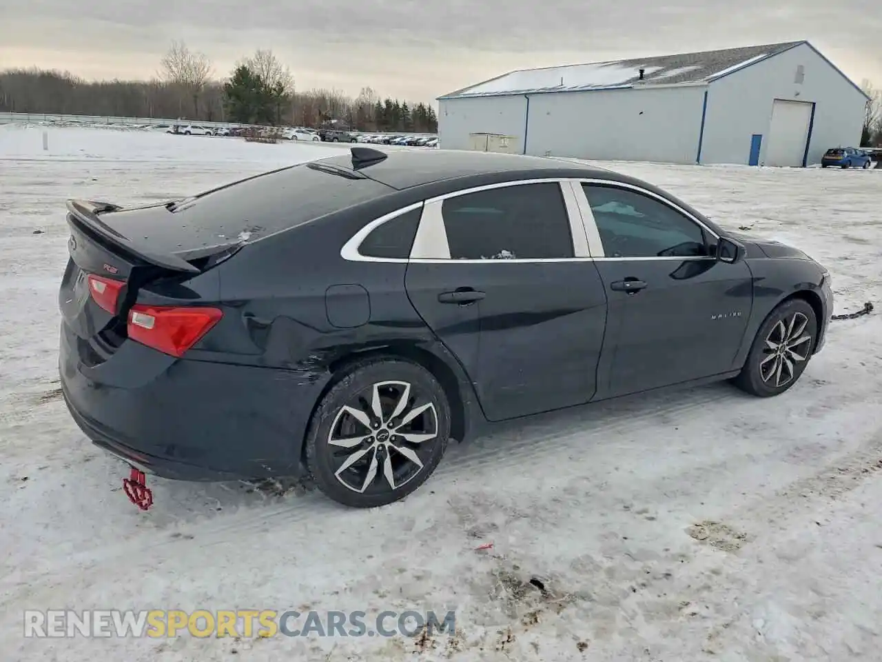 3 Photograph of a damaged car 1G1ZG5ST8MF062491 CHEVROLET MALIBU 2021