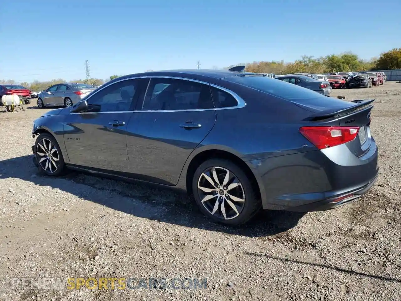 2 Photograph of a damaged car 1G1ZG5ST9MF027099 CHEVROLET MALIBU 2021