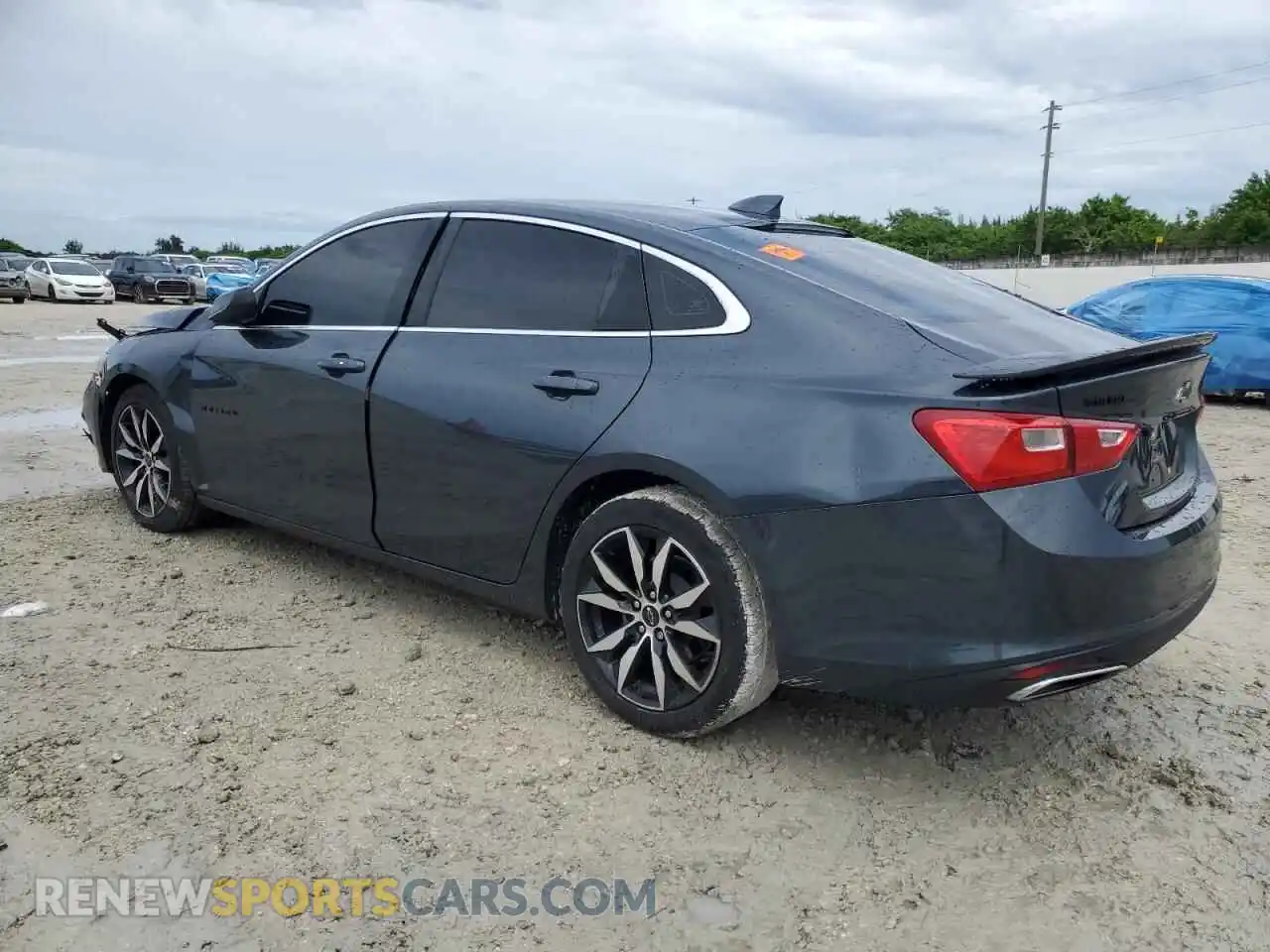 2 Фотография поврежденного автомобиля 1G1ZG5ST9MF036112 CHEVROLET MALIBU 2021
