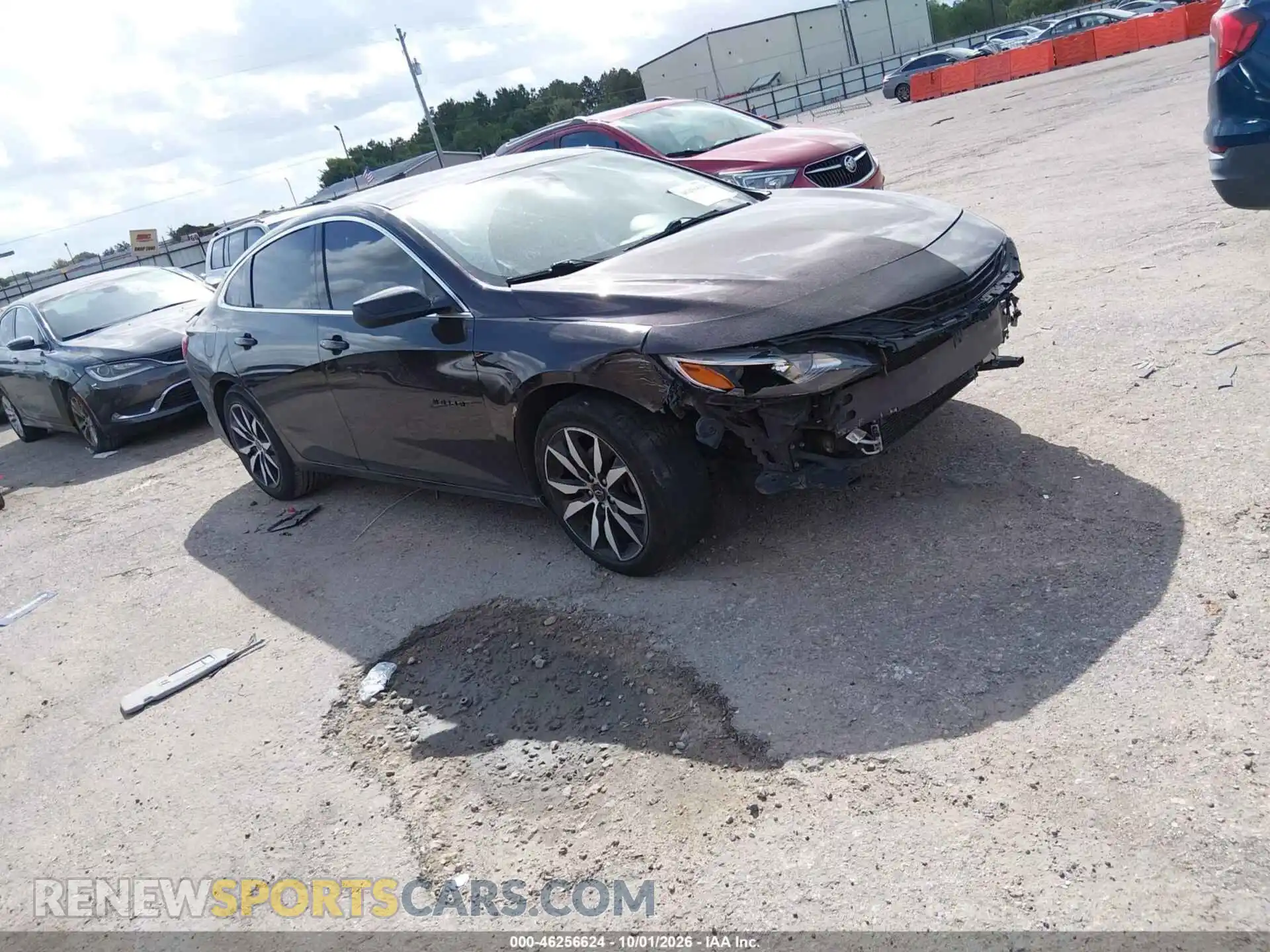 1 Photograph of a damaged car 1G1ZG5ST9MF037101 CHEVROLET MALIBU 2021
