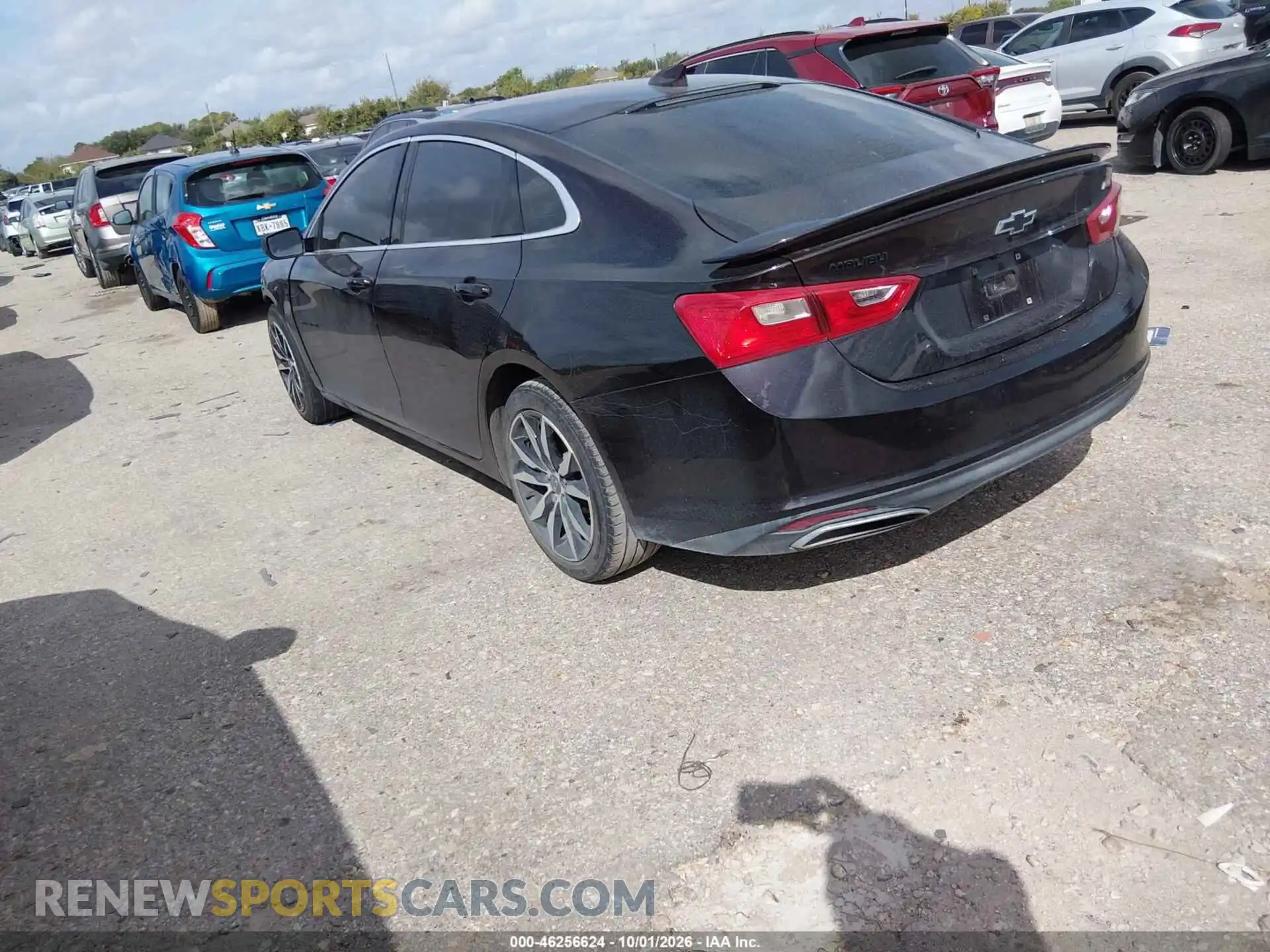 3 Photograph of a damaged car 1G1ZG5ST9MF037101 CHEVROLET MALIBU 2021