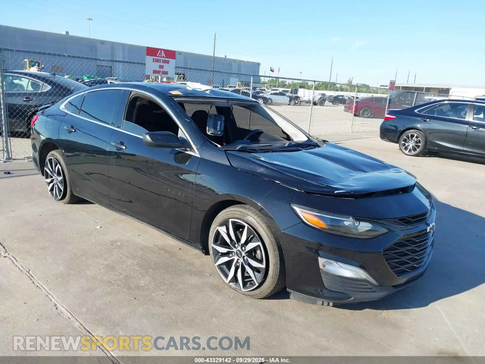 1 fotografías del automóvil dañado 1G1ZG5ST9MF049166 CHEVROLET MALIBU 2021