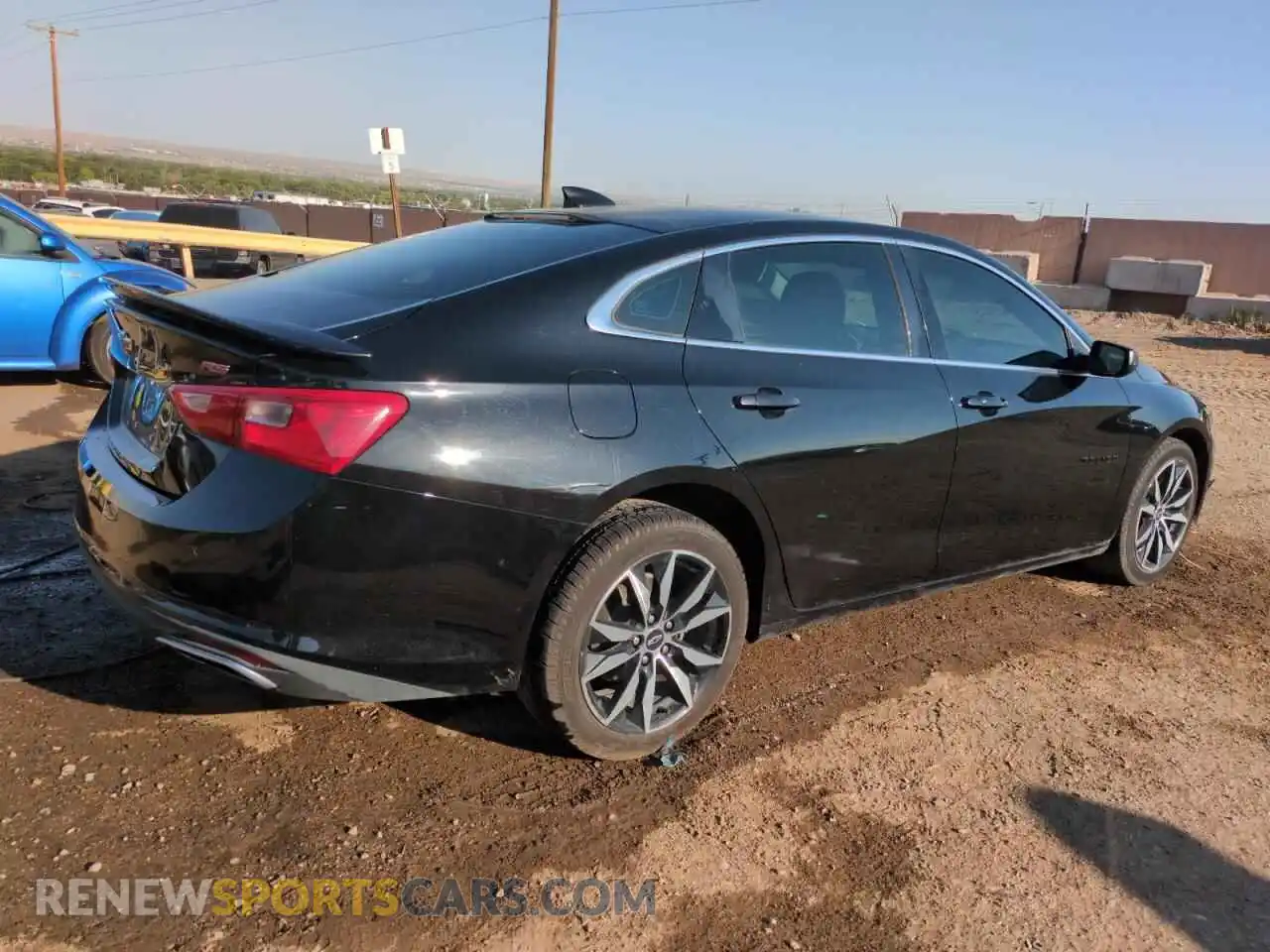 3 Photograph of a damaged car 1G1ZG5ST9MF051127 CHEVROLET MALIBU 2021