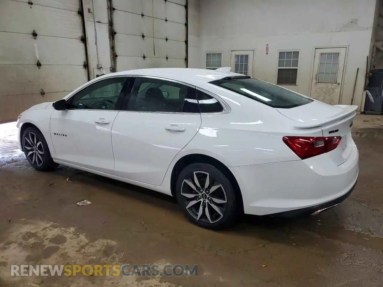 2 Photograph of a damaged car 1G1ZG5STXMF016760 CHEVROLET MALIBU 2021