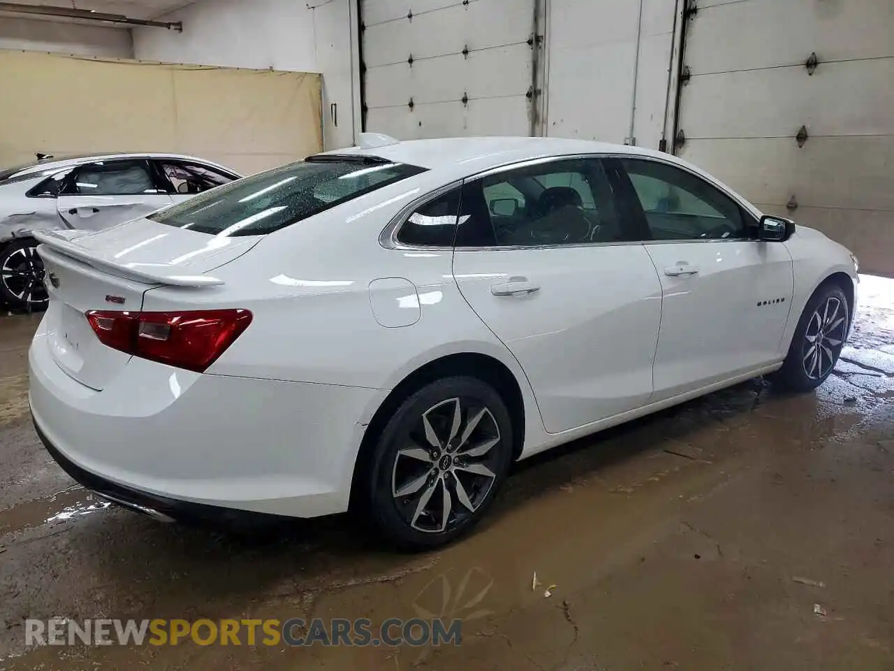 3 Photograph of a damaged car 1G1ZG5STXMF016760 CHEVROLET MALIBU 2021