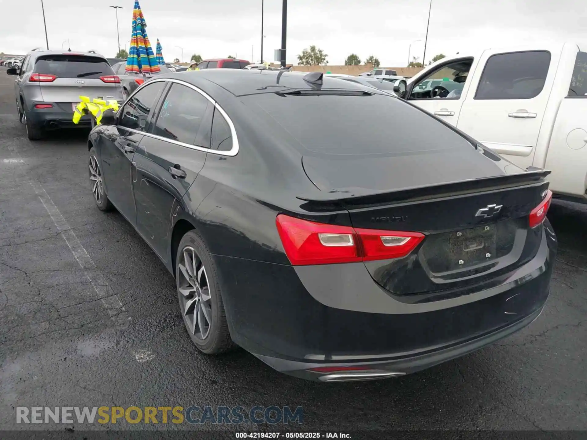 3 fotografías del automóvil dañado 1G1ZG5STXMF030903 CHEVROLET MALIBU 2021