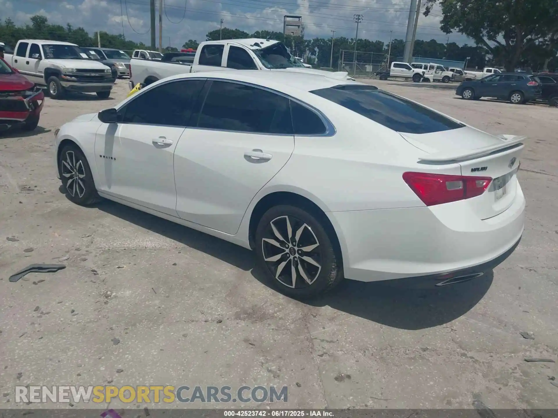 3 Photograph of a damaged car 1G1ZG5STXMF039679 CHEVROLET MALIBU 2021