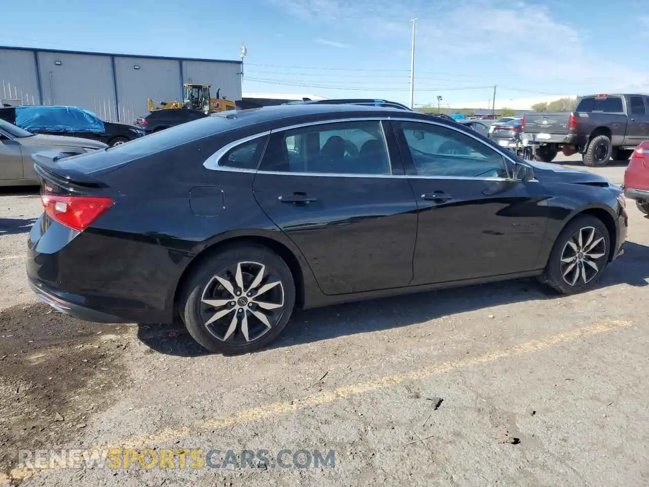 3 Photograph of a damaged car 1G1ZG5STXMF042310 CHEVROLET MALIBU 2021