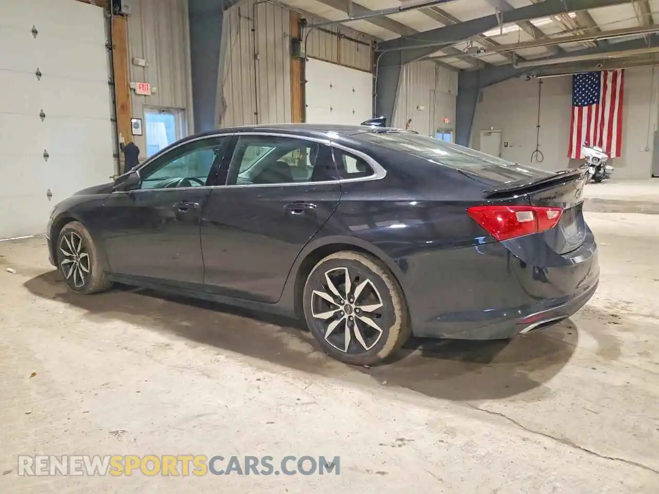 2 Photograph of a damaged car 1G1ZG5STXMF050388 CHEVROLET MALIBU 2021