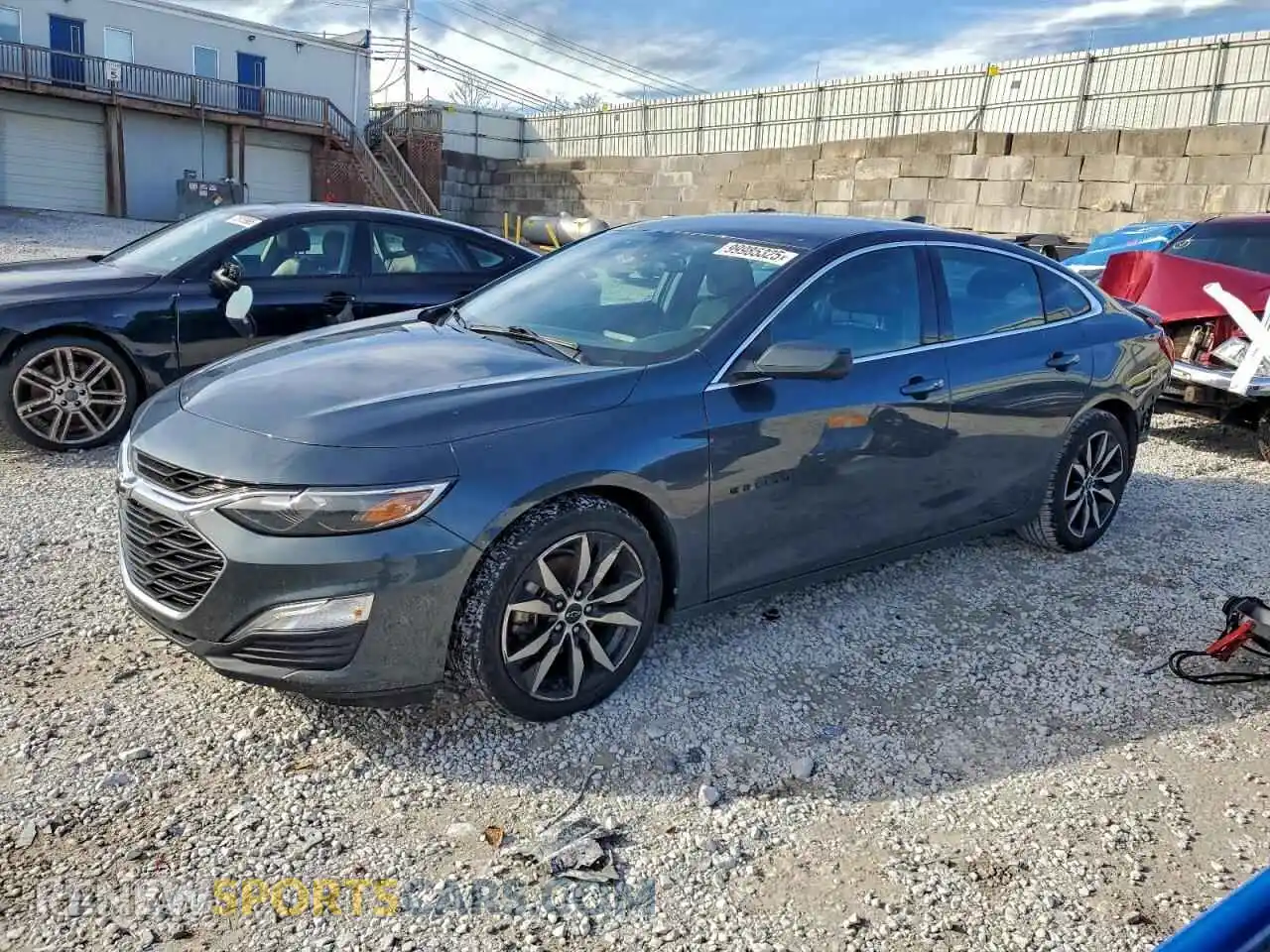 1 Photograph of a damaged car 1G1ZG5STXMF065053 CHEVROLET MALIBU 2021