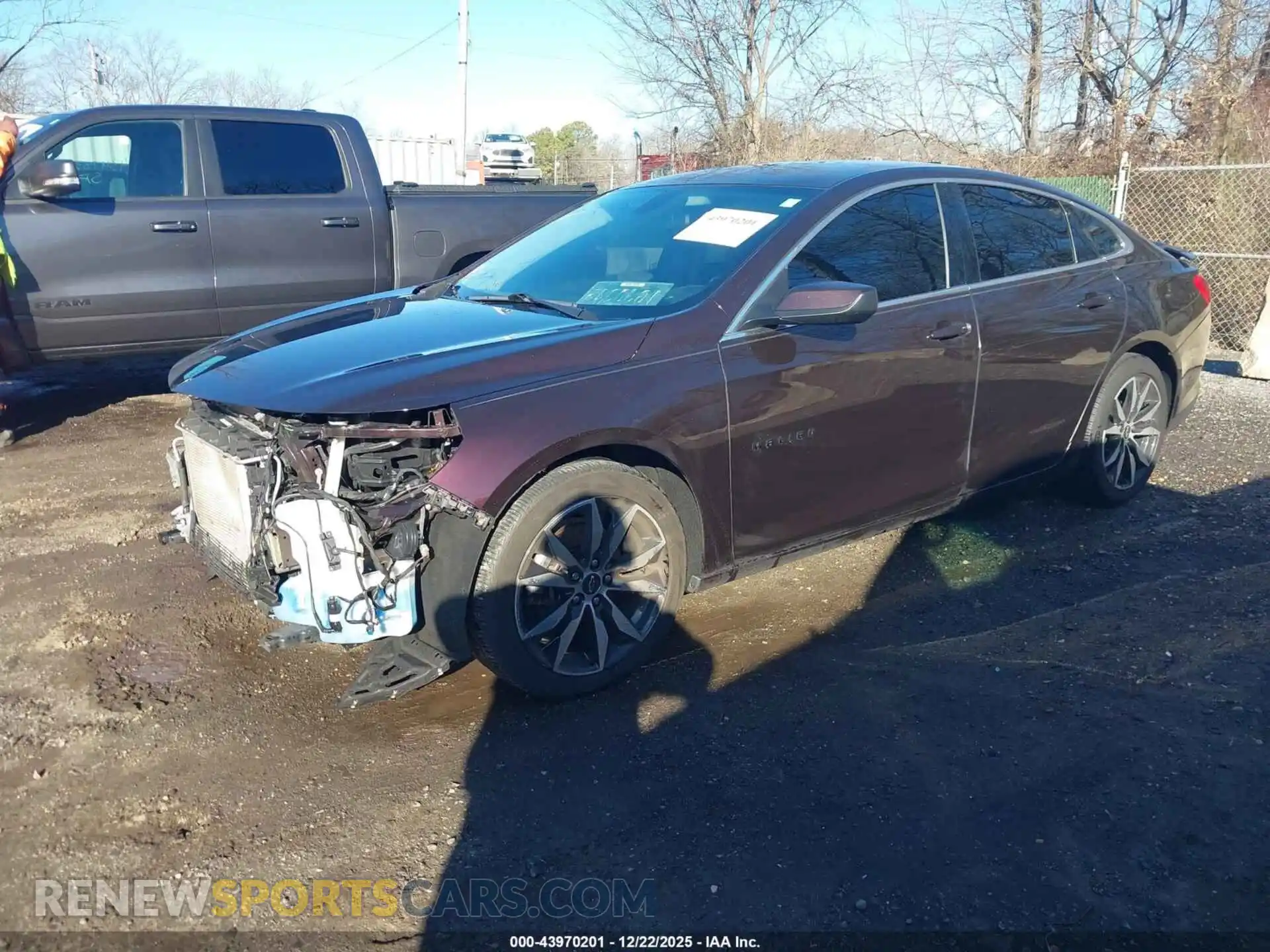 2 Фотография поврежденного автомобиля 1G1ZG5STXMF067031 CHEVROLET MALIBU 2021