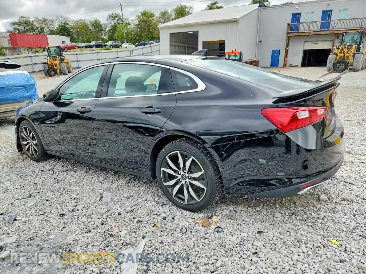 2 fotografías del automóvil dañado 1G1ZG5STXMF079941 CHEVROLET MALIBU 2021