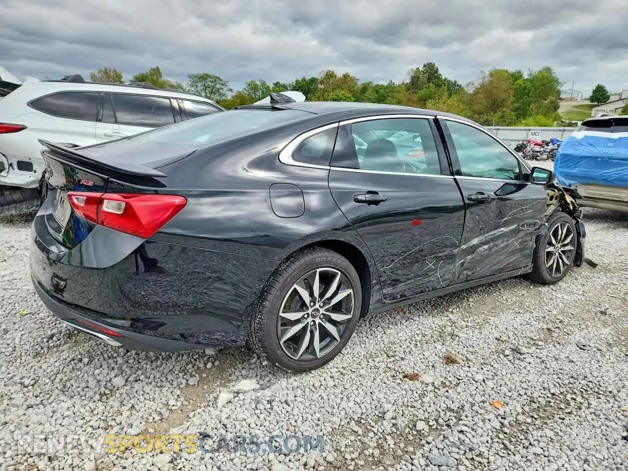 3 fotografías del automóvil dañado 1G1ZG5STXMF079941 CHEVROLET MALIBU 2021
