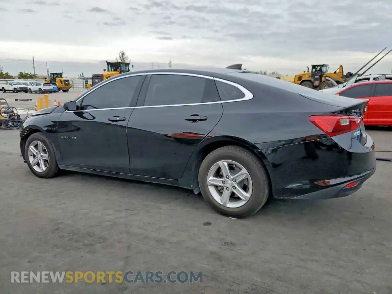 2 Photograph of a damaged car 1G1ZB5ST2NF210568 CHEVROLET MALIBU 2022