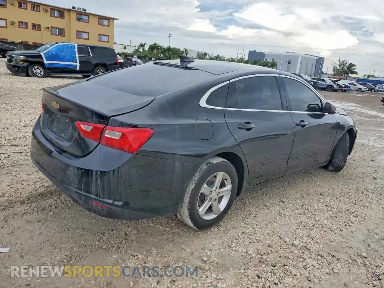 3 Photograph of a damaged car 1G1ZB5ST3NF215763 CHEVROLET MALIBU 2022