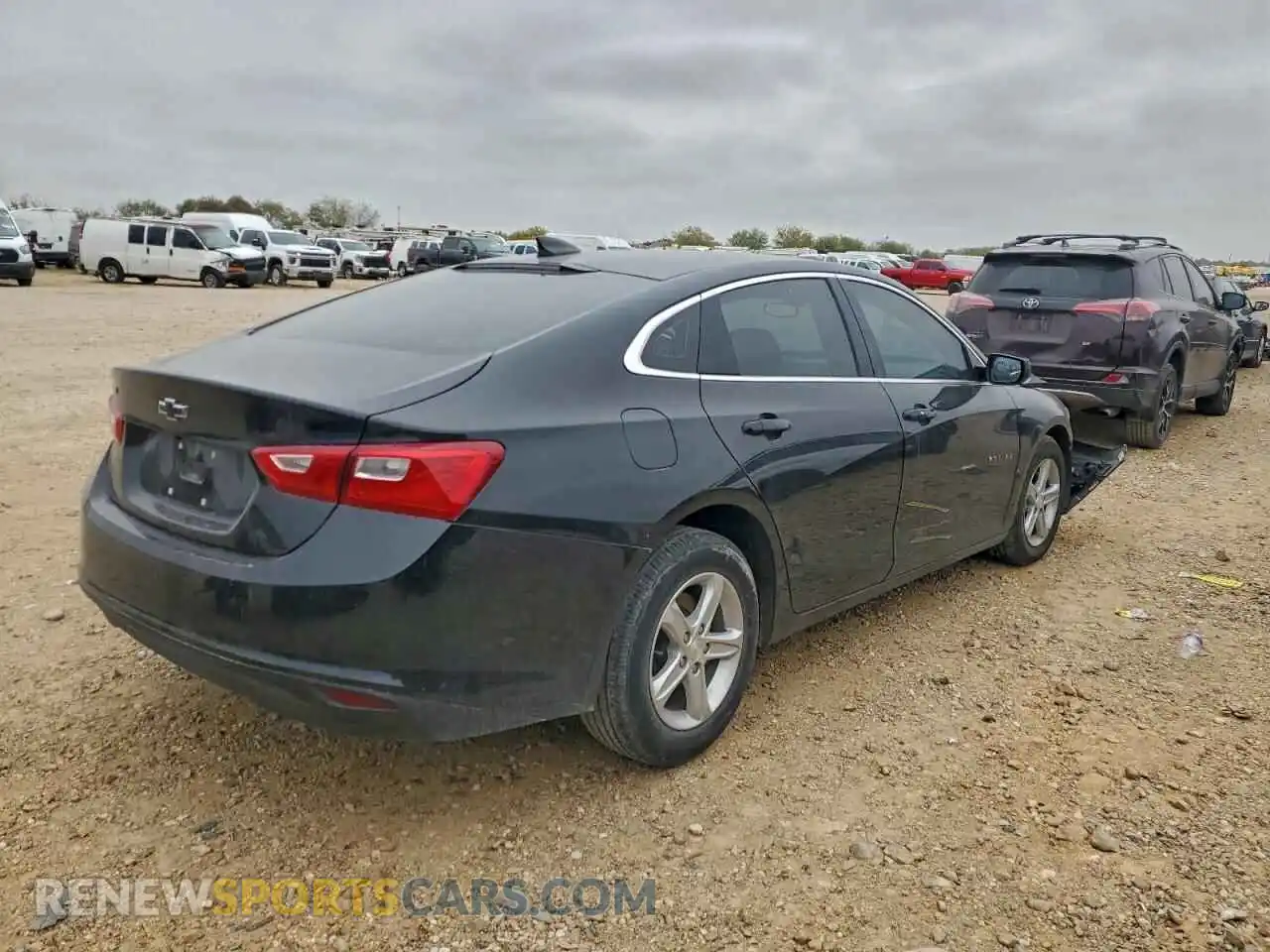3 fotografías del automóvil dañado 1G1ZB5ST4NF214640 CHEVROLET MALIBU 2022