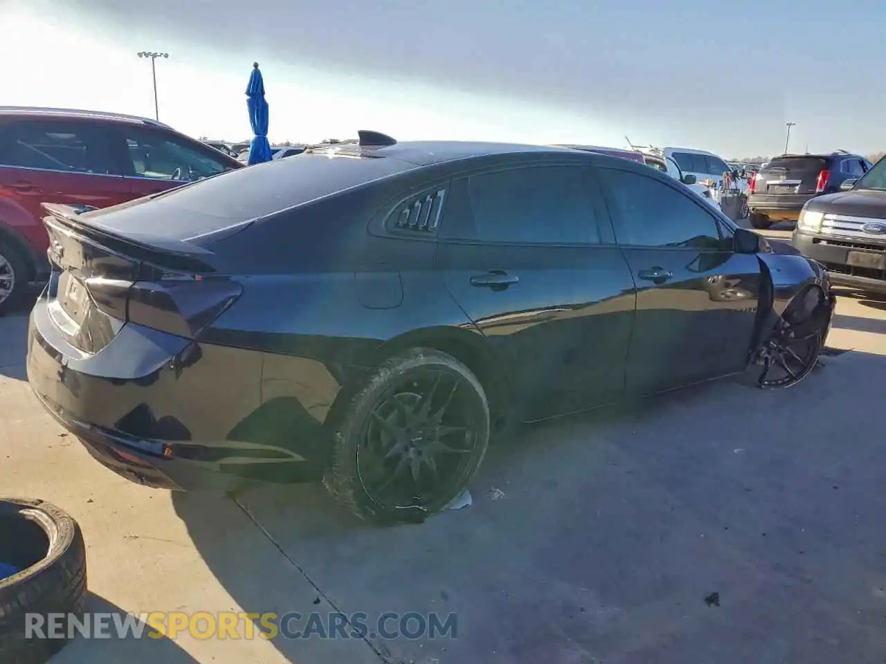 3 Photograph of a damaged car 1G1ZB5ST6NF200917 CHEVROLET MALIBU 2022