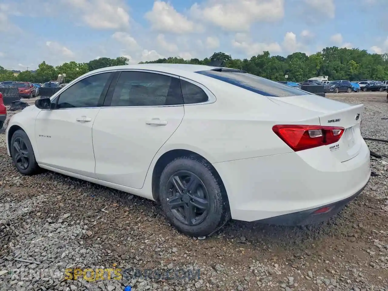 2 Photograph of a damaged car 1G1ZB5ST9NF201284 CHEVROLET MALIBU 2022