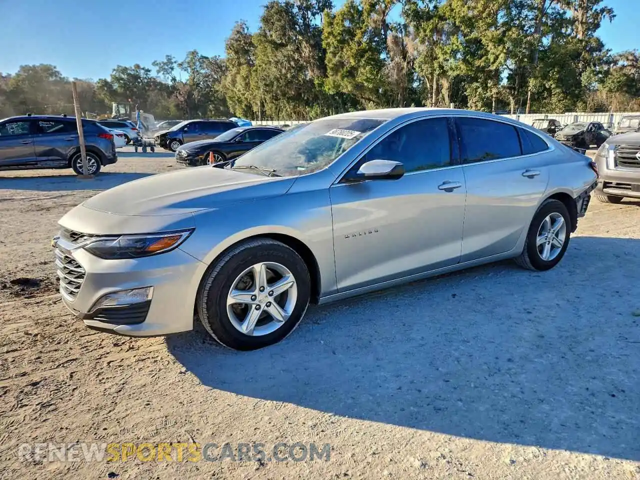 1 Photograph of a damaged car 1G1ZD5ST0NF133550 CHEVROLET MALIBU 2022