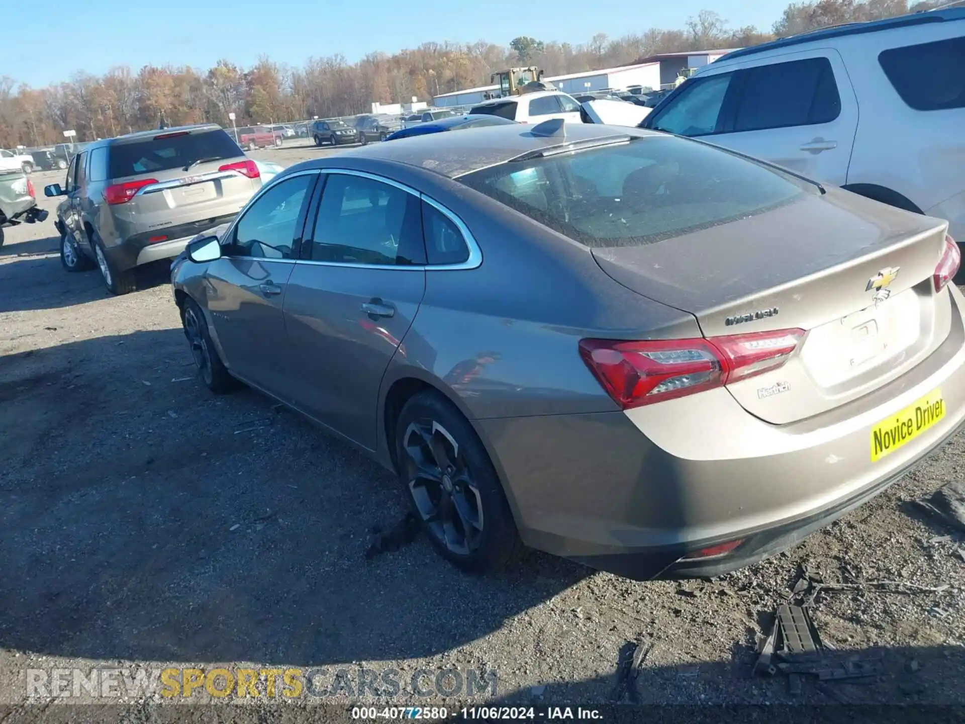 3 Photograph of a damaged car 1G1ZD5ST3NF201775 CHEVROLET MALIBU 2022