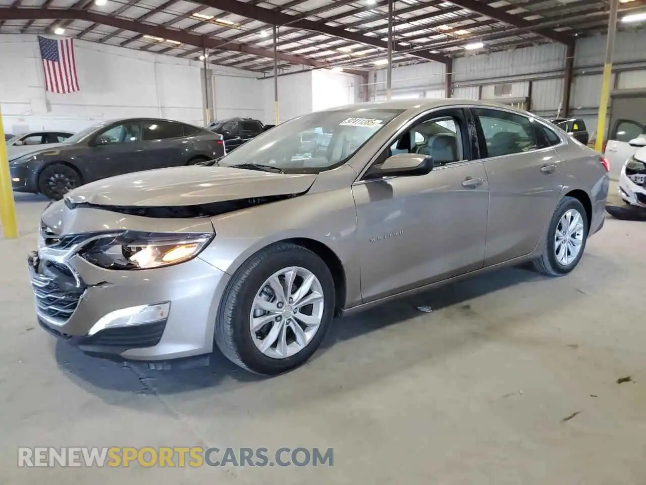 1 fotografías del automóvil dañado 1G1ZD5ST4NF113771 CHEVROLET MALIBU 2022