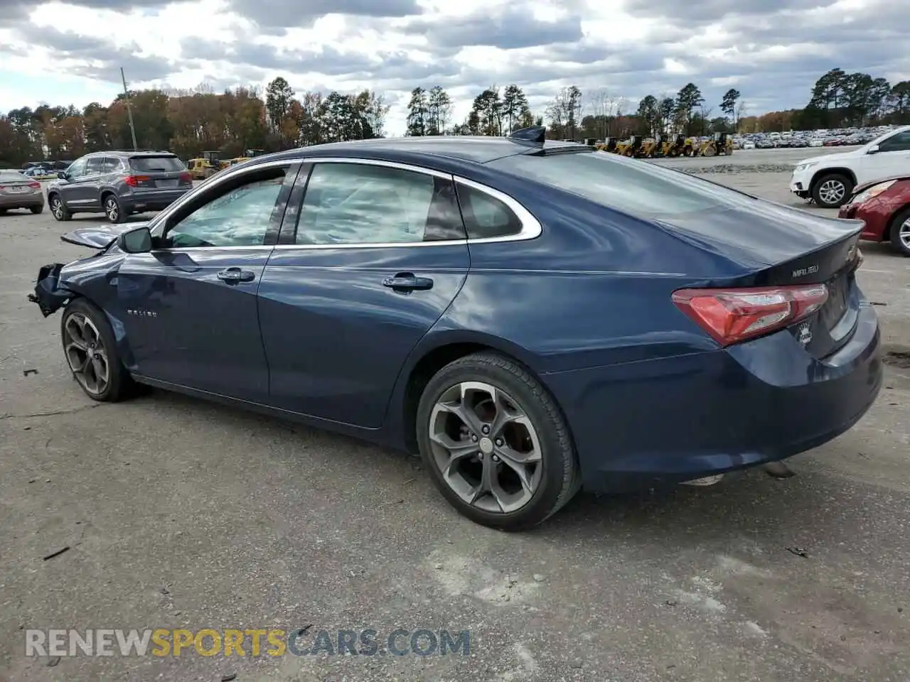 2 Photograph of a damaged car 1G1ZD5ST4NF118971 CHEVROLET MALIBU 2022